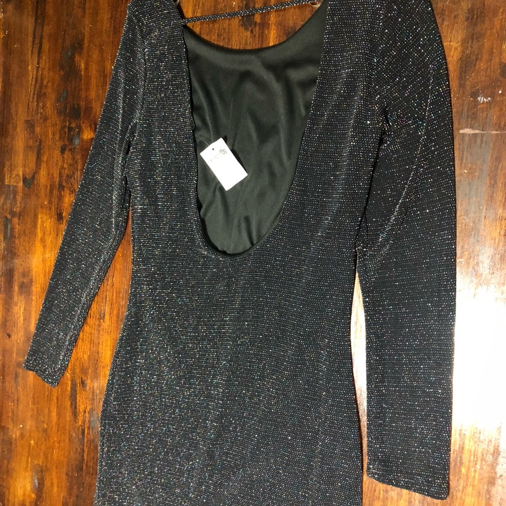 Black sparkly dress